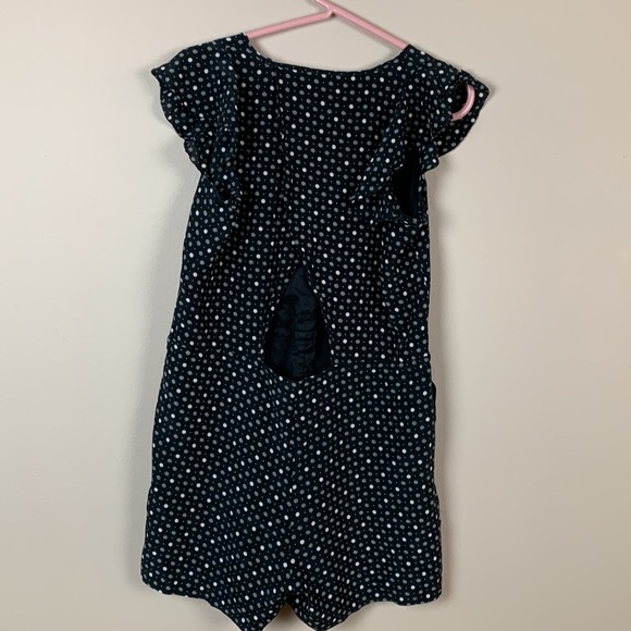 Madewell Black Print Women’s Romper Size XS - Picture 4 of 6